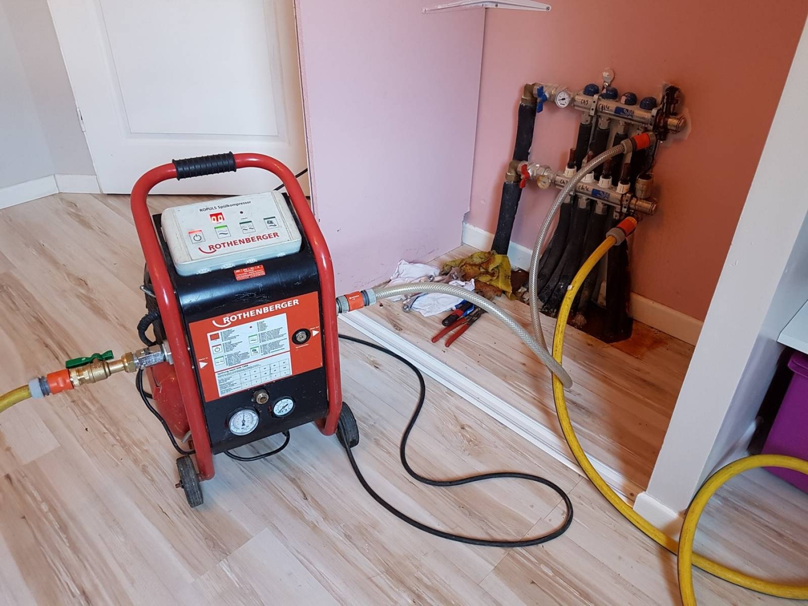 Kordonboyu Vaillant Hermetik Şofben Petek Temizliği